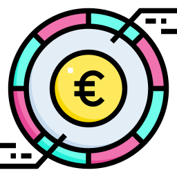 moeda digital Ícone