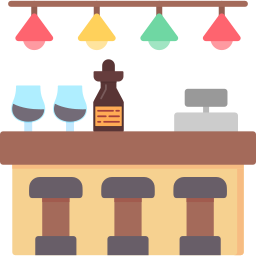 barra de bar icono
