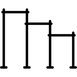 barra horizontal icono