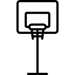stojak do koszykówki ikona