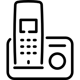 telefono cordless icona