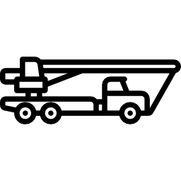 vrachtwagen kraan icoon