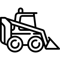 camión cargador icono