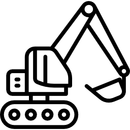 escavatore icona