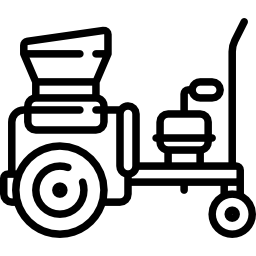 camión gunite icono