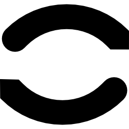 frecce curve icona