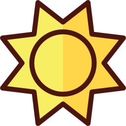 Sun icon