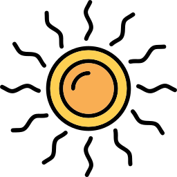 Sun icon