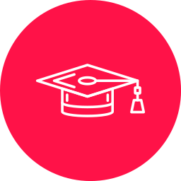 Graduation cap icon