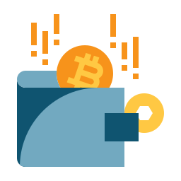 Crypto wallet icon