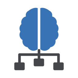 cervello umano icona