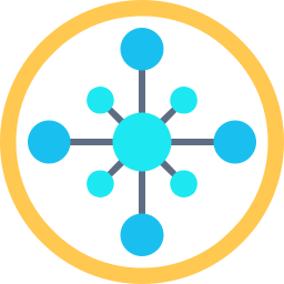 hub di rete icona