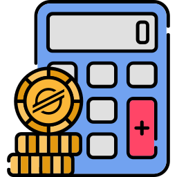 calculadora de moneda icono