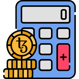 calculadora de moneda icono