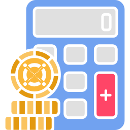 Currency calculator icon