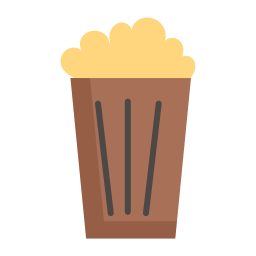 popcorn icoon