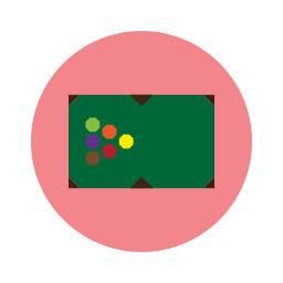 Pool table icon
