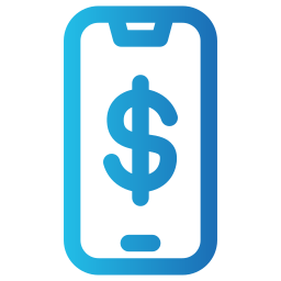 smartphone-betaling icoon