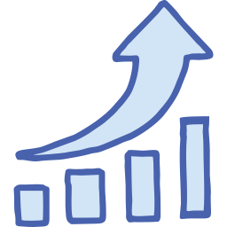 croissance Icône