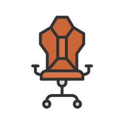 chaise de jeu Icône