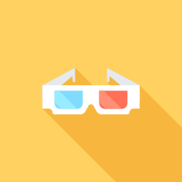 3d glasses icon