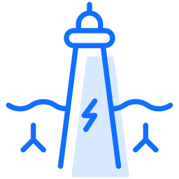 Tidal power icon