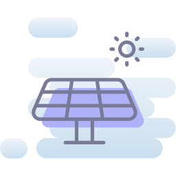 vermogen zonne-energie icoon