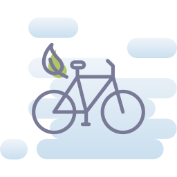 bicicleta eléctrica icono