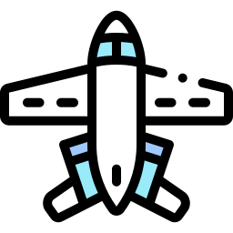 Business jet icon