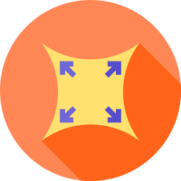 Stretch fabric icon