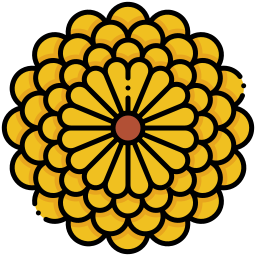 Хризантема иконка