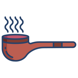 Smoking pipe icon