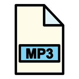 fichier mp3 Icône
