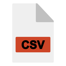 file csv icona
