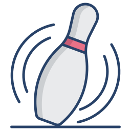 Bowling pin icon