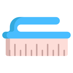 cepillo de limpieza icono