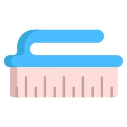 Cleaning brush icon