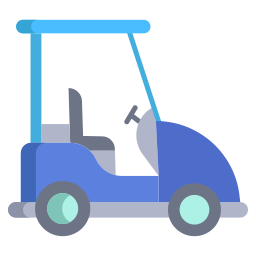 golf cart icona