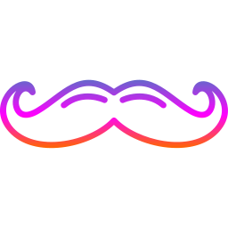 bigode Ícone