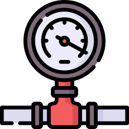 misuratore di pressione icona