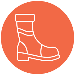 Fishing boots icon