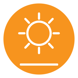 Sun icon