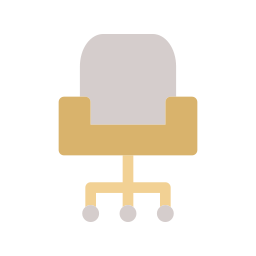 stoel kantoor icoon