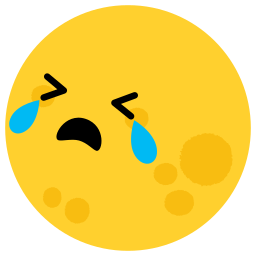 verdrietig huilen icoon