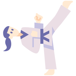 taekwondo ikona