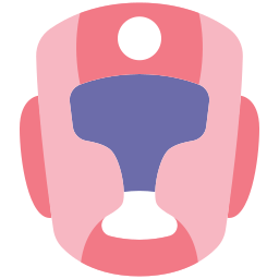 casco de boxeo icono