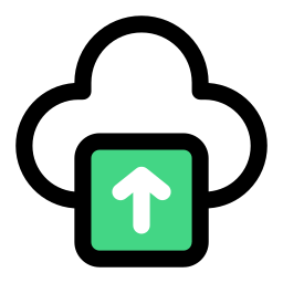 クラウドアップロード icon
