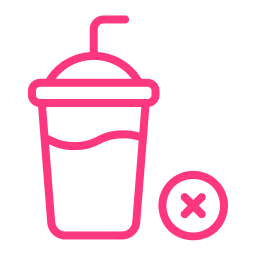 No soft drink icon