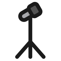 Микрофонная стойка иконка