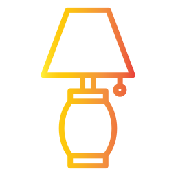 Table lamp icon